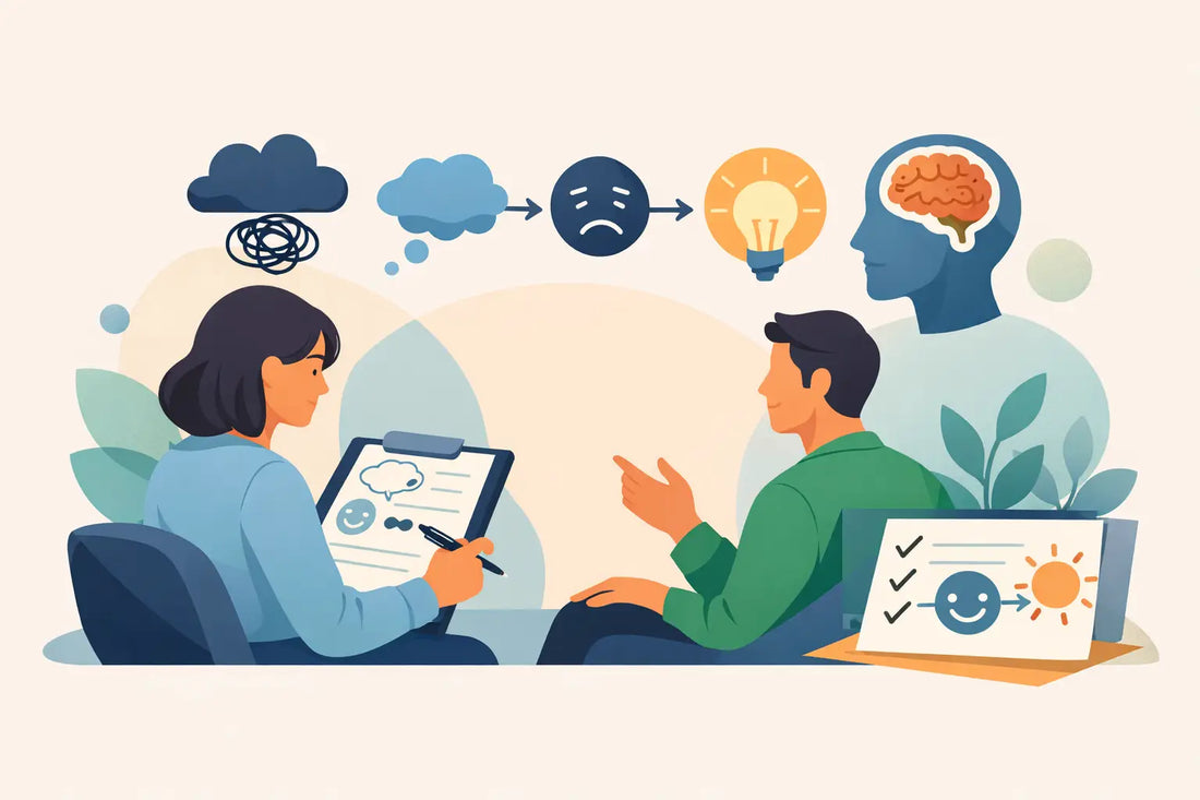 How Cognitive Behavioral Therapy Thought Records Work