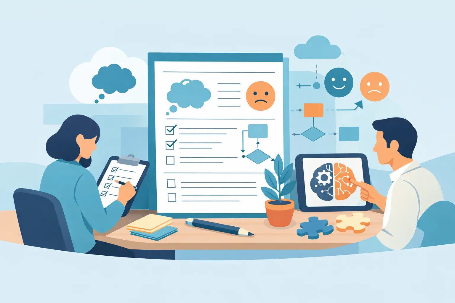 How to Use CBT Worksheets in Daily Practice
