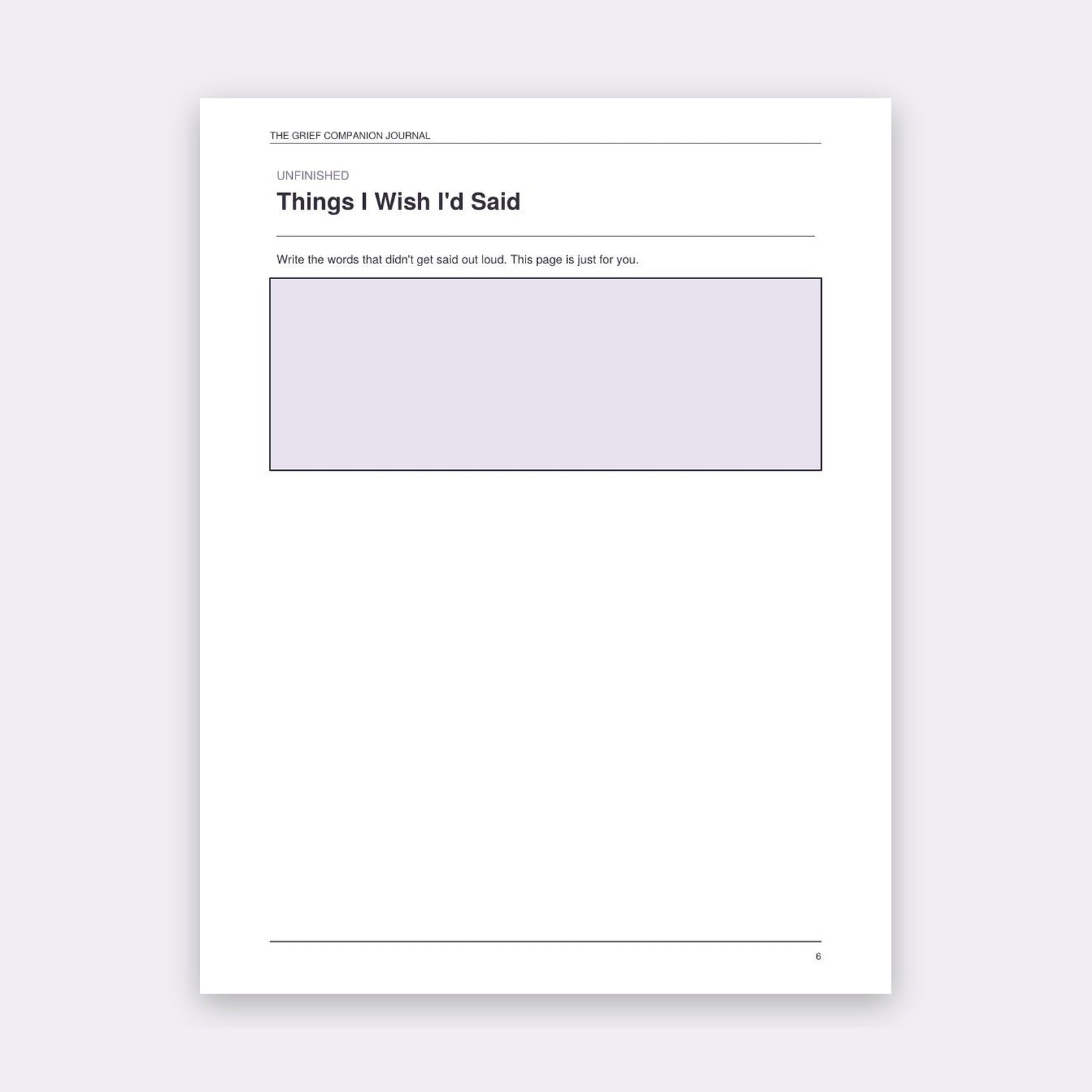 The Grief Companion Journal | Printable Grief Support Journal for Loss | Memory Pages + Gentle Prompts | Instant Download PDF